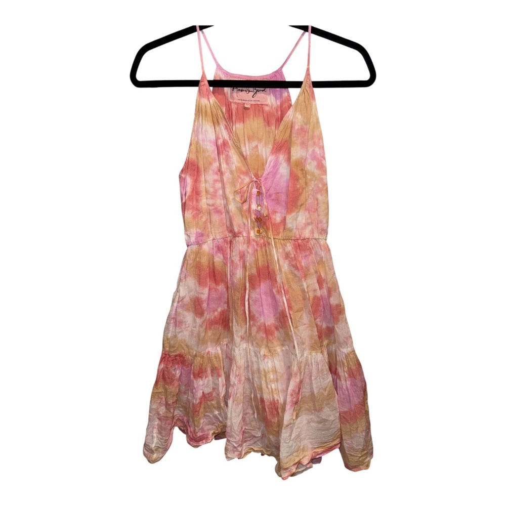Amanda Bond LA Tie Dye Gauze Cotton Dress XS/S
